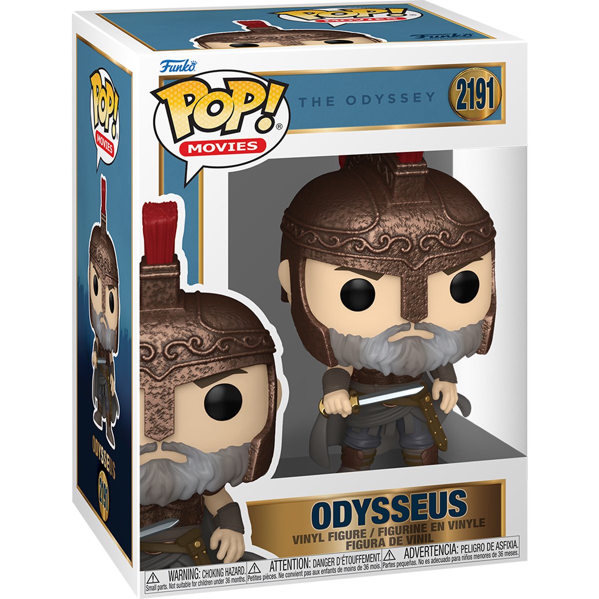 The Odyssey Odysseus Funko Pop! Vinyl Figure #2191 - Image 2