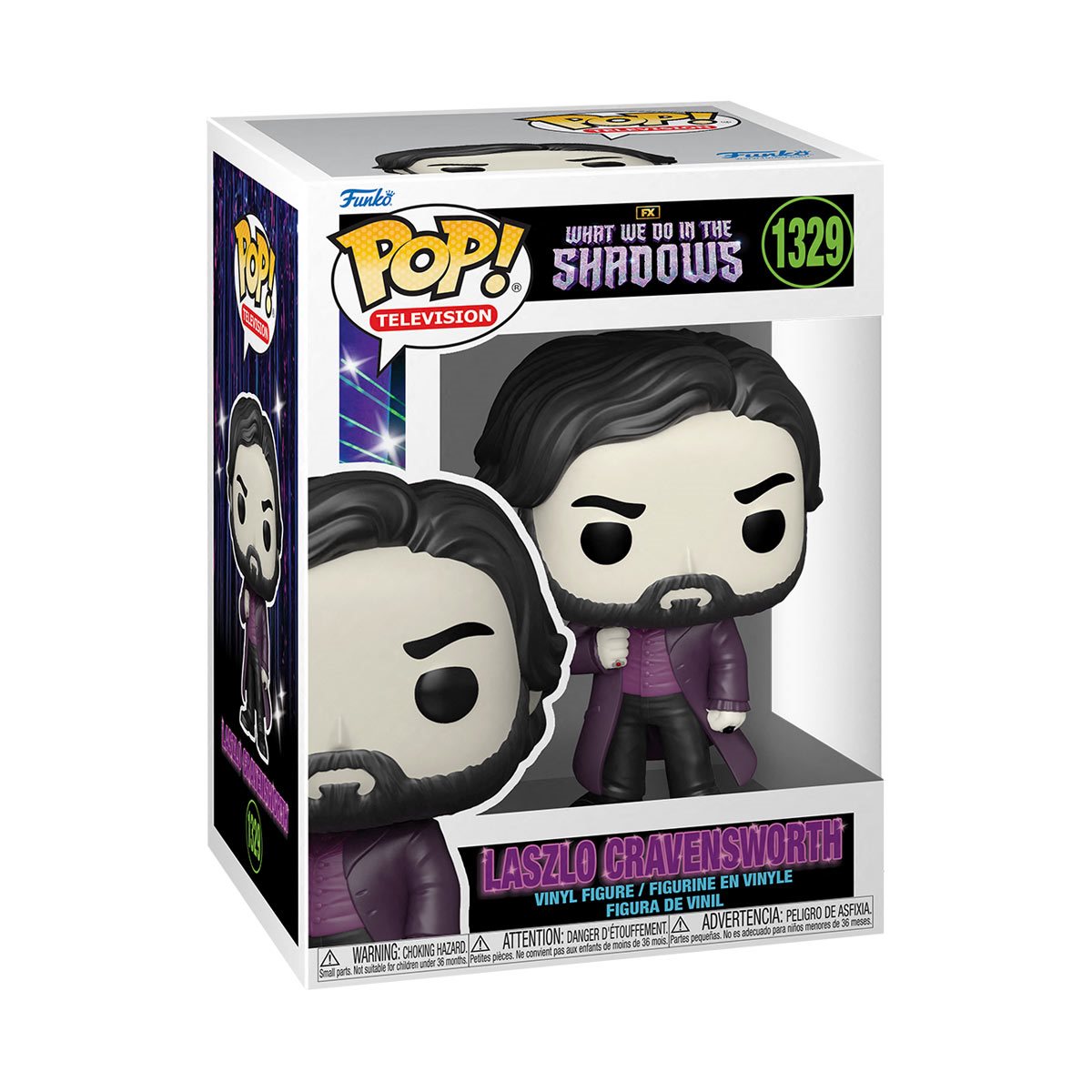 What We Do in the Shadows Laszlo Cravensworth Funko Pop! Vinyl Figure #1329 - Image 2