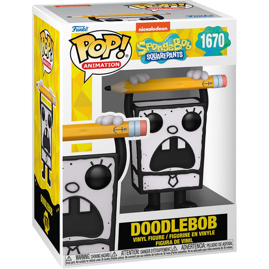 SpongeBob SquarePants 25th Anniversary Doodlebob Funko Pop! Vinyl Figure #1670 - Image 2