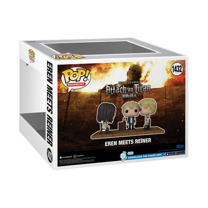 Attack on Titan Eren Meets Reiner Funko Pop! Vinyl Moment #1432 - Image 3