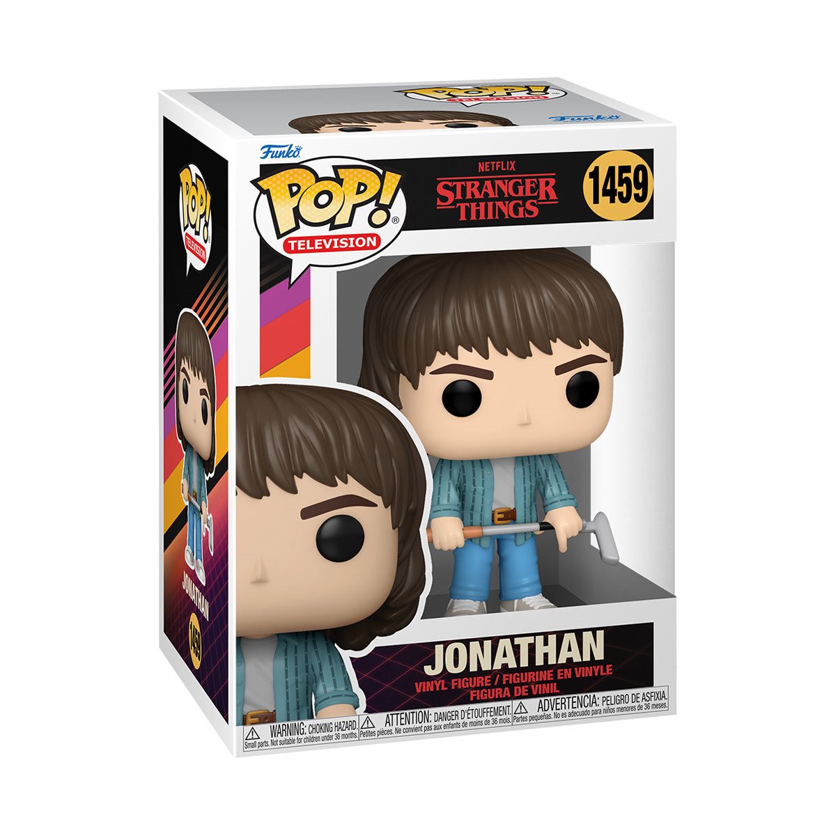 Stranger Things Season 4 Jonathan with Golf Club Funko Pop! Vinyl Figure #1459 - Image 2