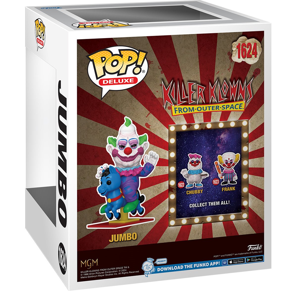 Killer Klowns From Outer Space Jumbo Deluxe Funko Pop! Vinyl Figure #1624 - Image 3