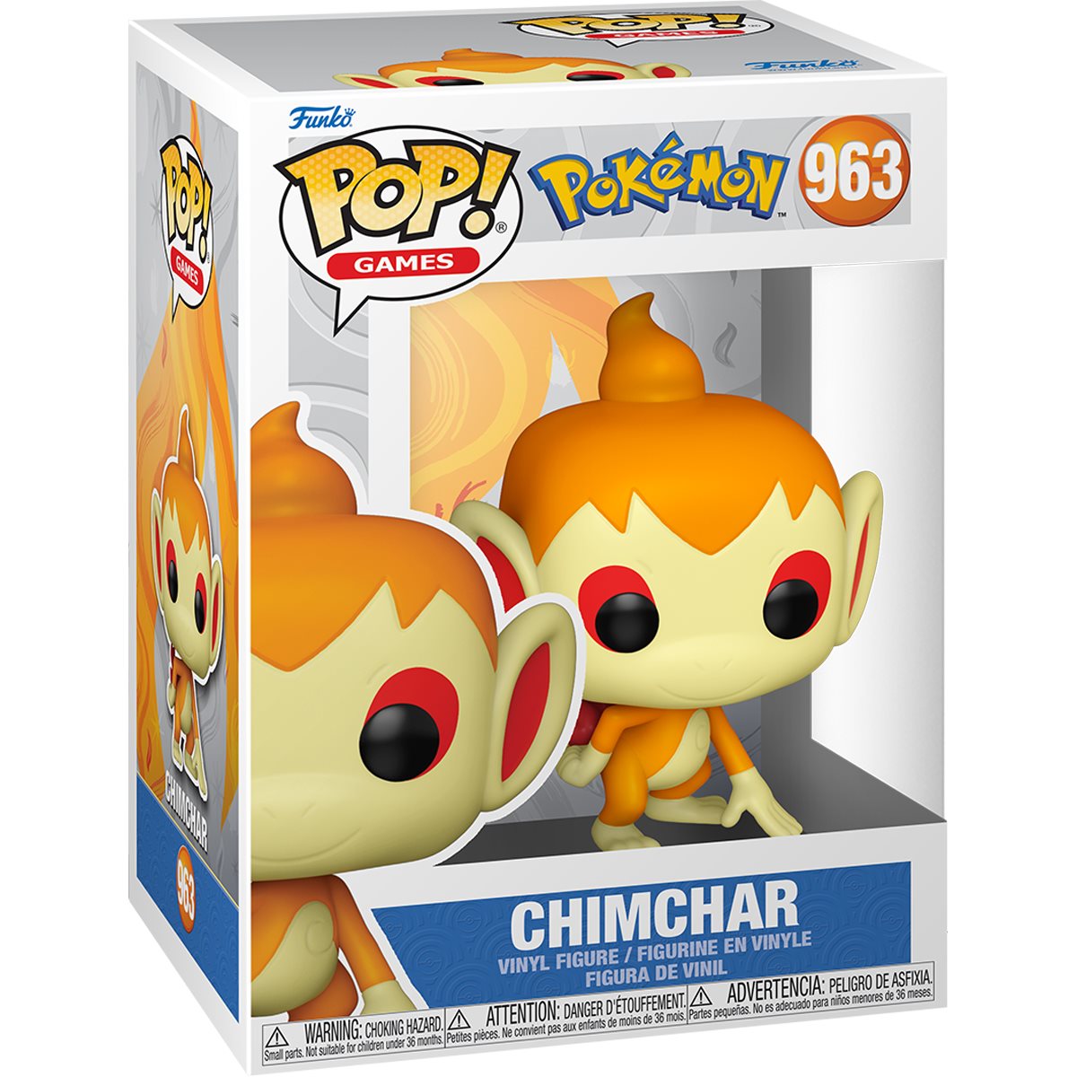 Pokemon Chimchar Funko Pop! Vinyl Figure #963 - Image 2