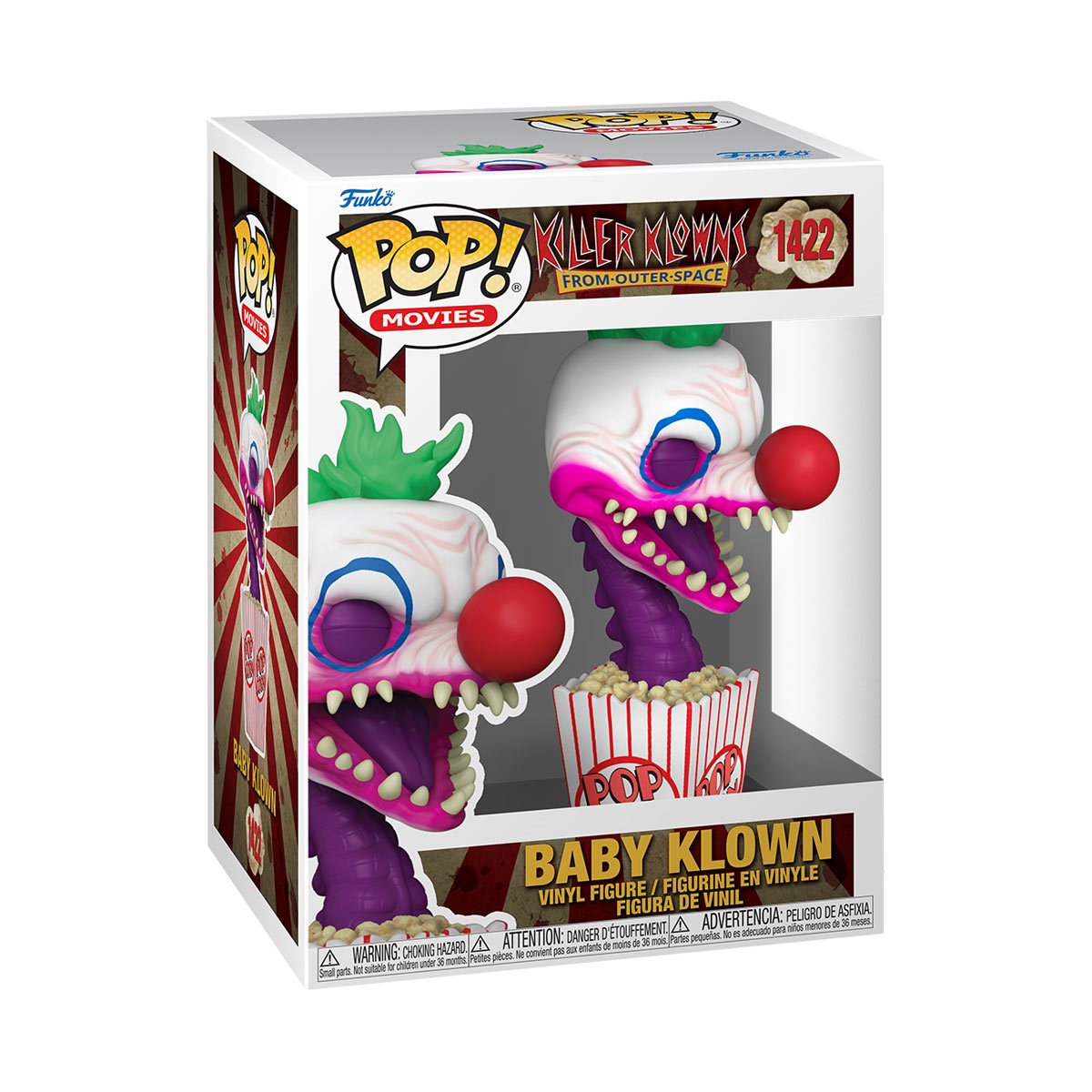 Killer Klowns from Outer Space Baby Klown Funko Pop! Vinyl Figure #1422 - Image 2