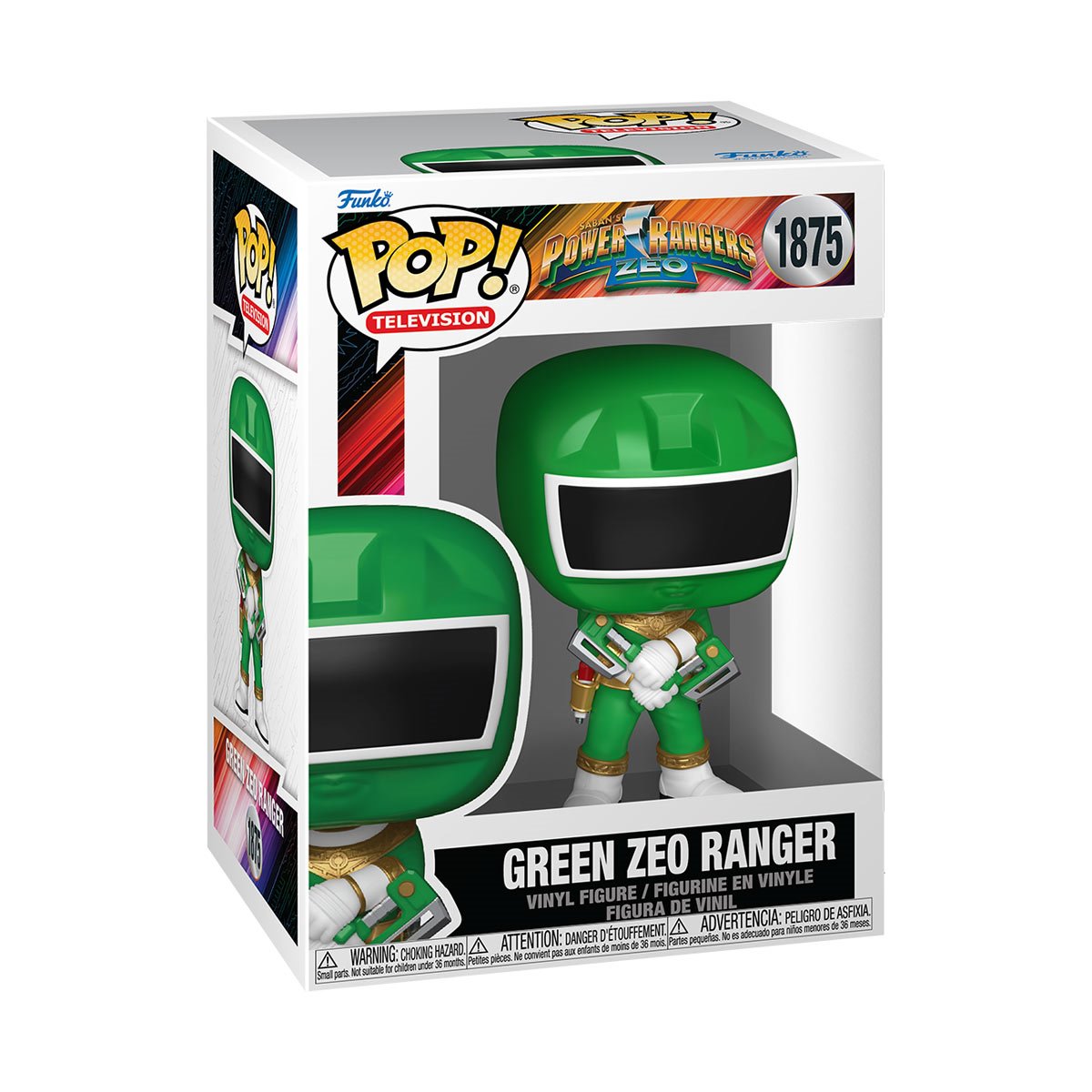 Power Rangers Zeo Green Zeo Ranger Funko Pop! Vinyl Figure #1875 - Image 2
