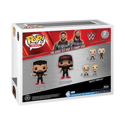 WWE The Usos: Jey Uso and Jimmy Uso Funko Pop! Vinyl Figure 2-Pack - Image 3