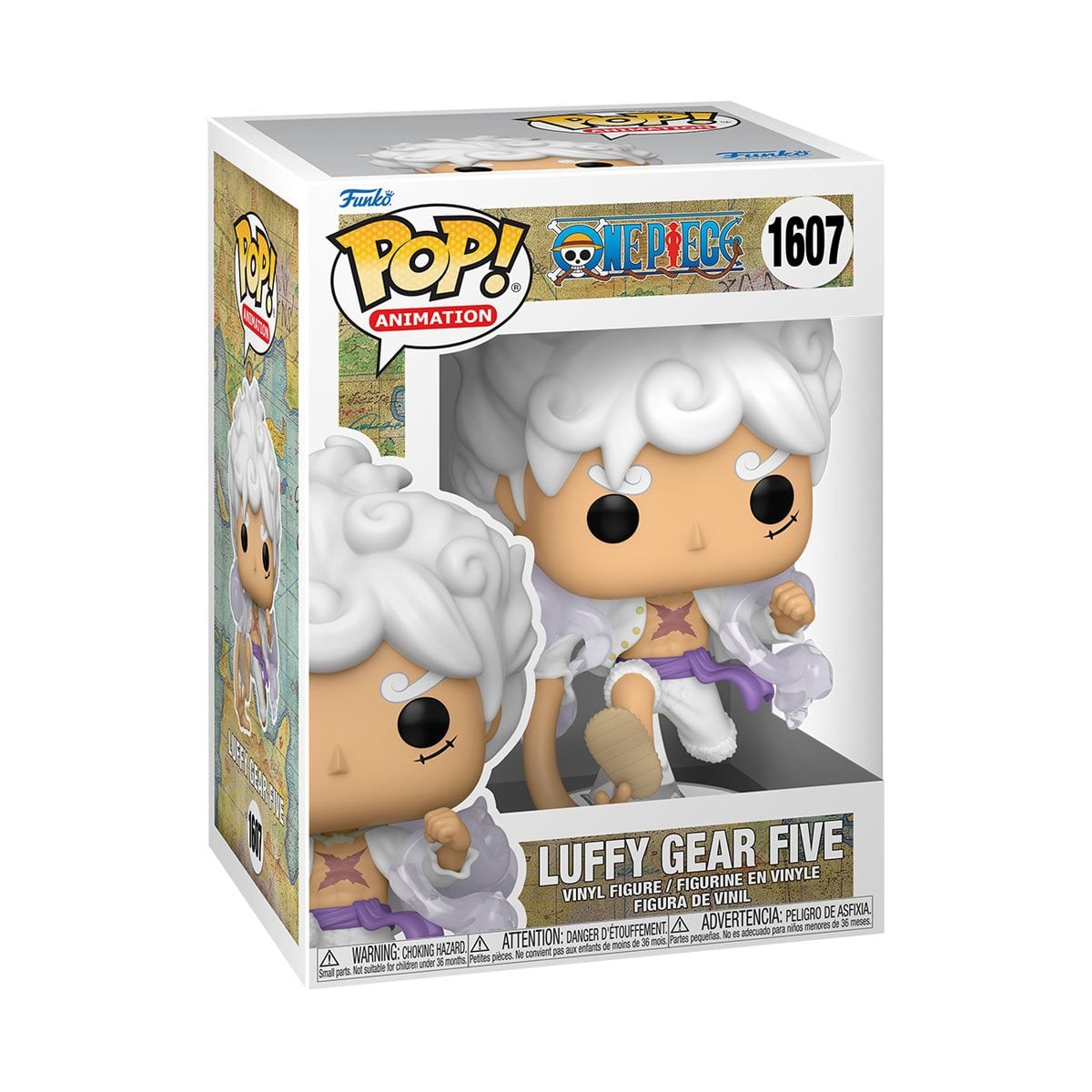 One Piece Luffy Gear Five Funko Pop! Vinyl Figure #1607 - Image 3