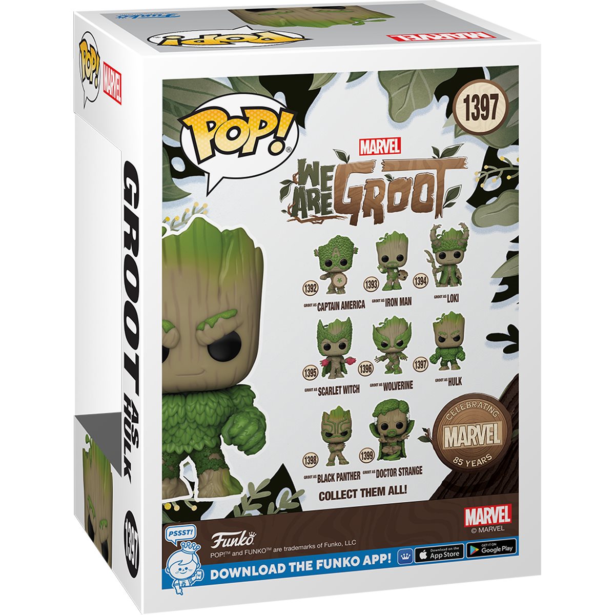 We Are Groot as Hulk Funko Pop! Vinyl Figure #1397 - Image 3