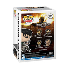 Attack on Titan Captain Levi Ackerman Funko Pop! Vinyl Figure #1315 - AAA Anime Exclusive - Image 2