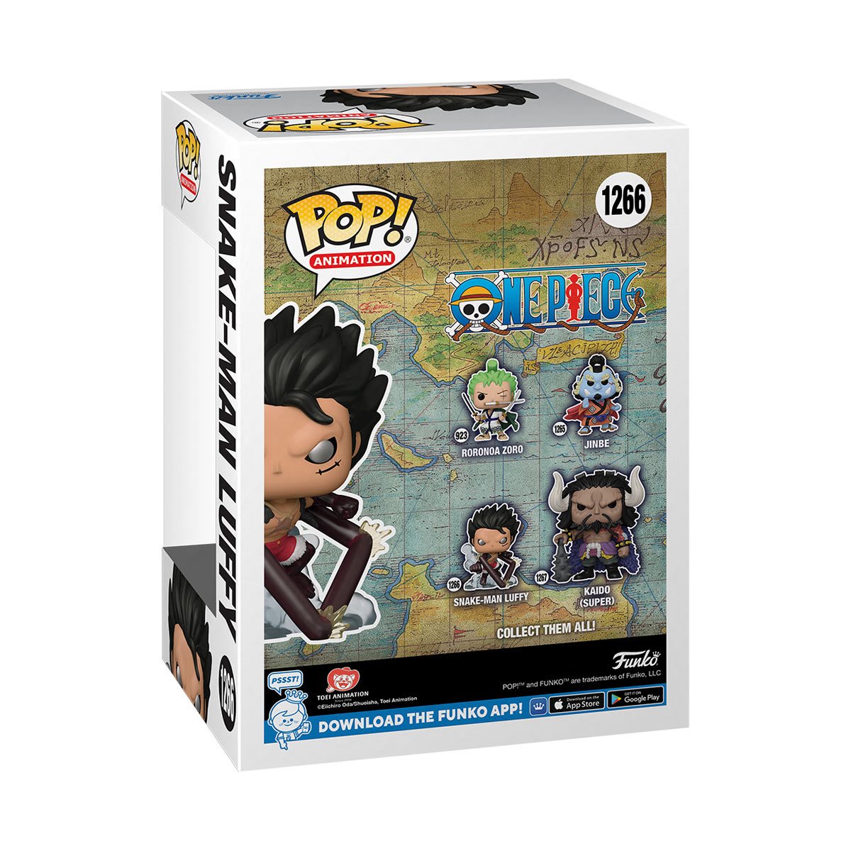 One Piece Snake-Man Luffy Funko Pop! Vinyl Figure #1266 - Image 3