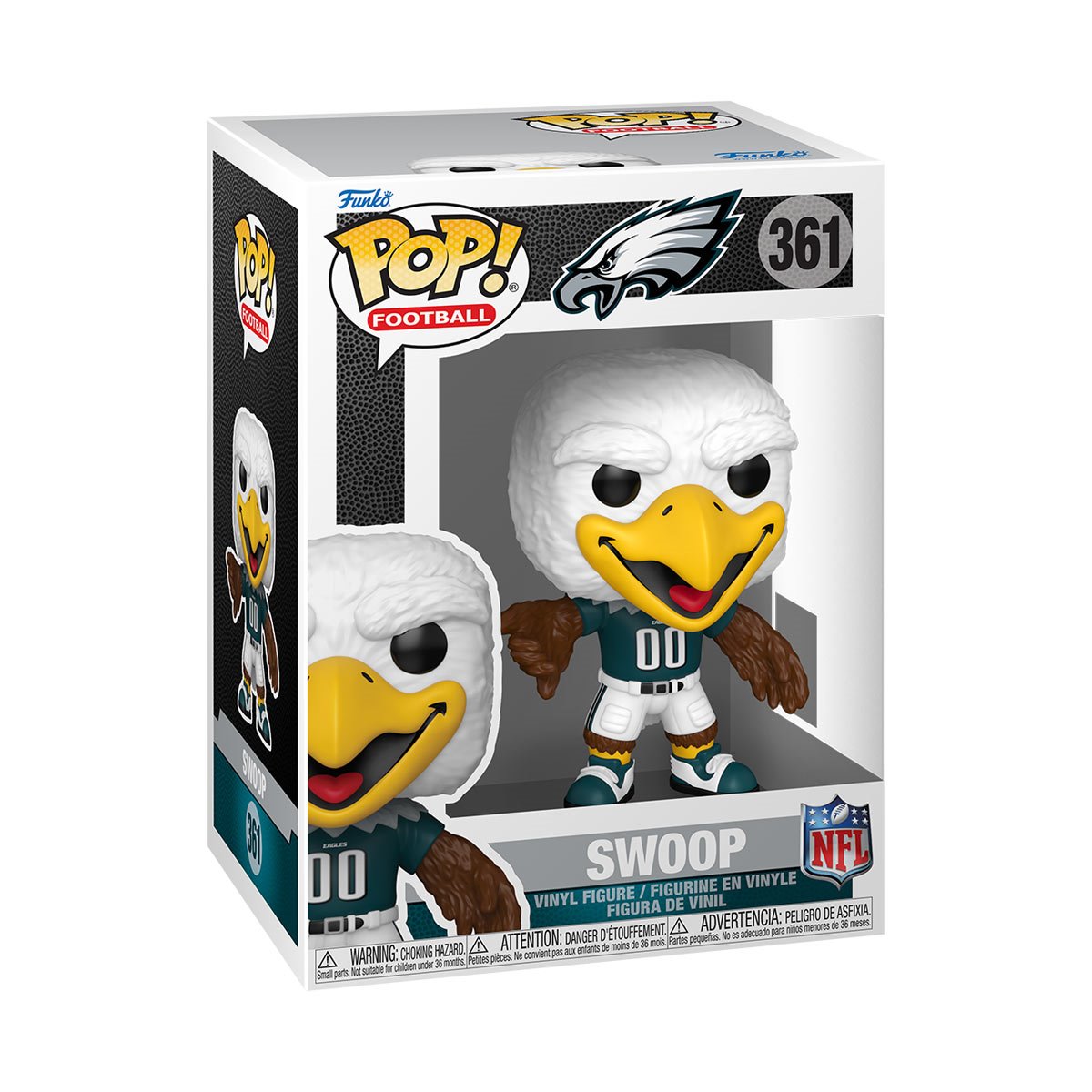 NFL Mascots Eagles Swoop Funko Pop! Vinyl Figure #361 - Image 3
