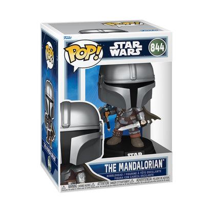 Star Wars: The Mandalorian and Grogu The Mandalorian (Wave 2) Funko Pop! Vinyl Figure #844 - Image 2