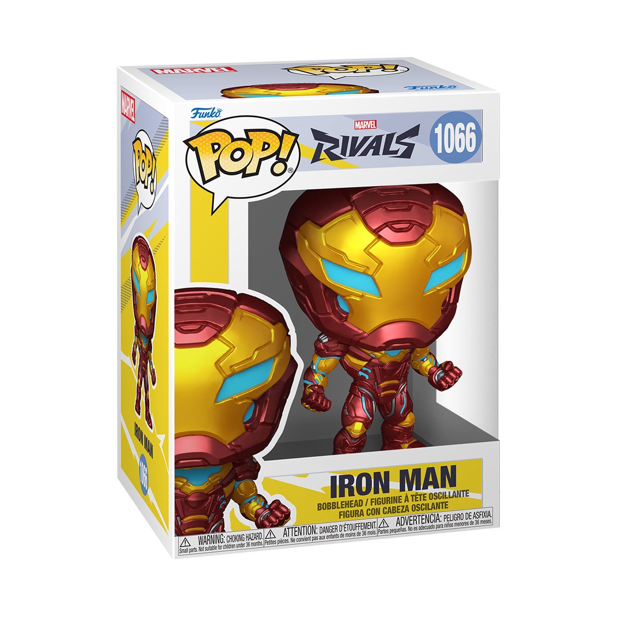 Marvel Rivals Iron Man Funko Pop! Vinyl Figure #1066 - Image 2