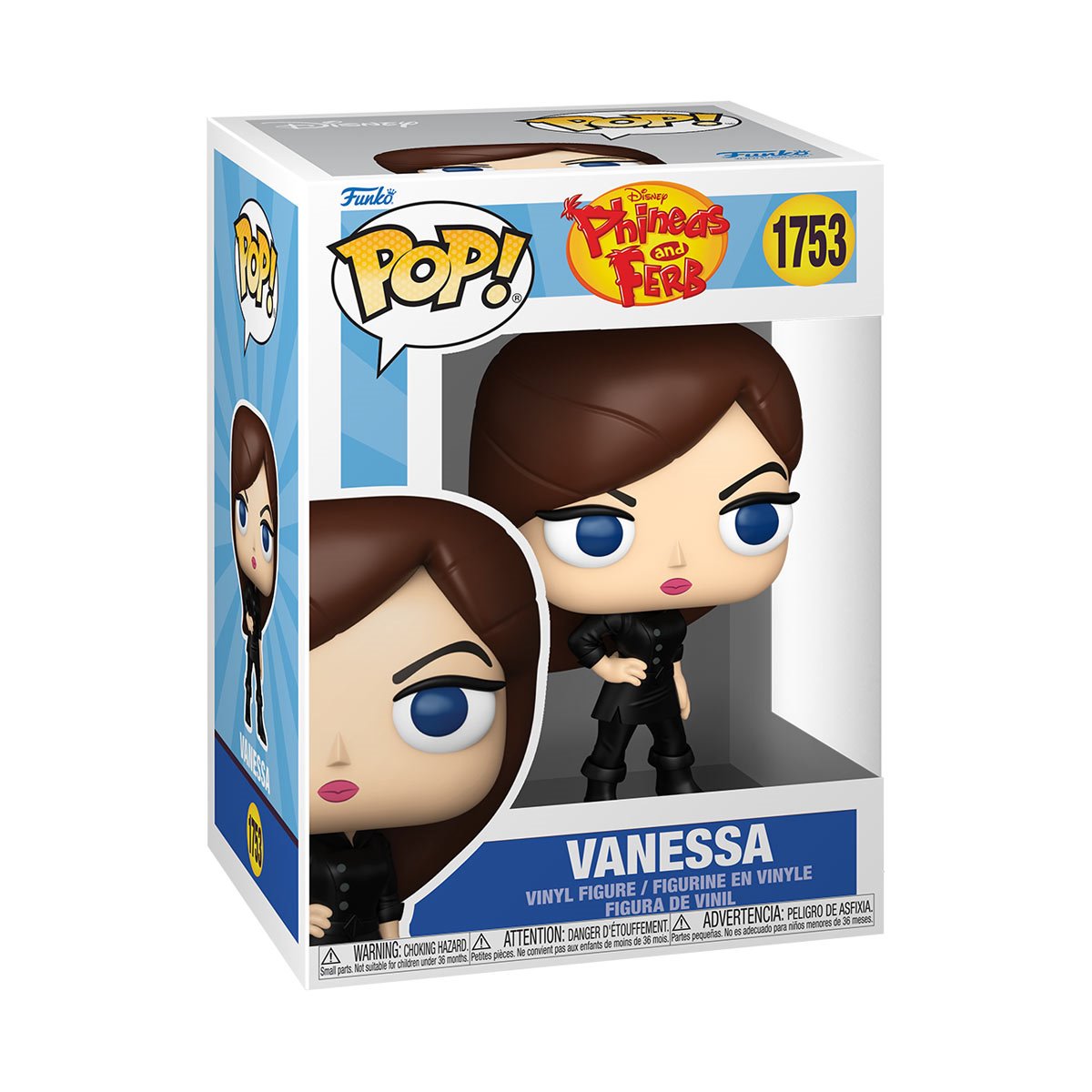 Phineas and Ferb Vanessa Funko Pop! Vinyl Figure #1753 - Image 2
