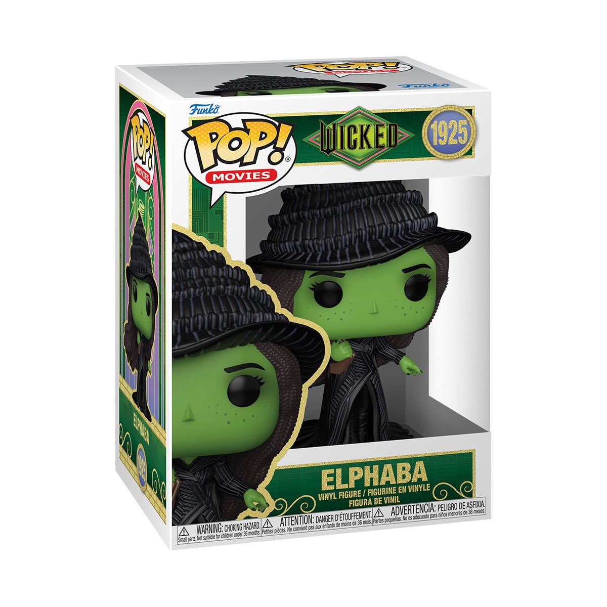 Wicked: For Good Elphaba Funko Pop! Vinyl Figure #1925 - Image 2