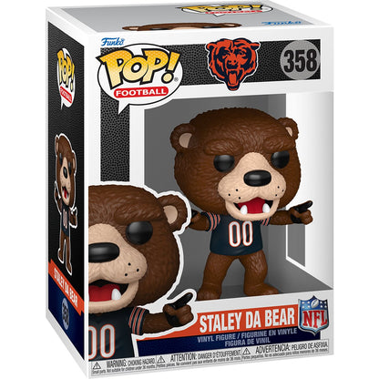 NFL Mascots Bears Staley Da Bear Funko Pop! Vinyl Figure #358 - Image 2