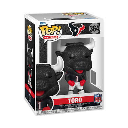NFL Mascots Texans Toro Funko Pop! Vinyl Figure #364 - Image 3