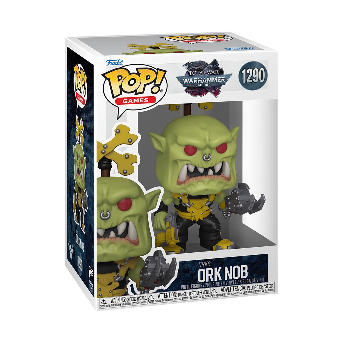 Total War: WARHAMMER 40,000 Ork Nob Funko Pop! Vinyl Figure #1290 - Image 2