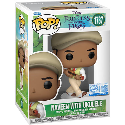 The Princess and the Frog Naveen with Ukulele Funko Pop! Vinyl Figure #1737 - Specialty - Image 2
