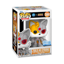 Justice League x Sonic the Hedgehog Tails as Cyborg Funko Pop! Vinyl Figure #594 - Image 2