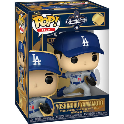 MLB Dodgers Yoshinobu Yamamoto 2025 World Series MVP Funko Pop! Vinyl Figure - Image 2