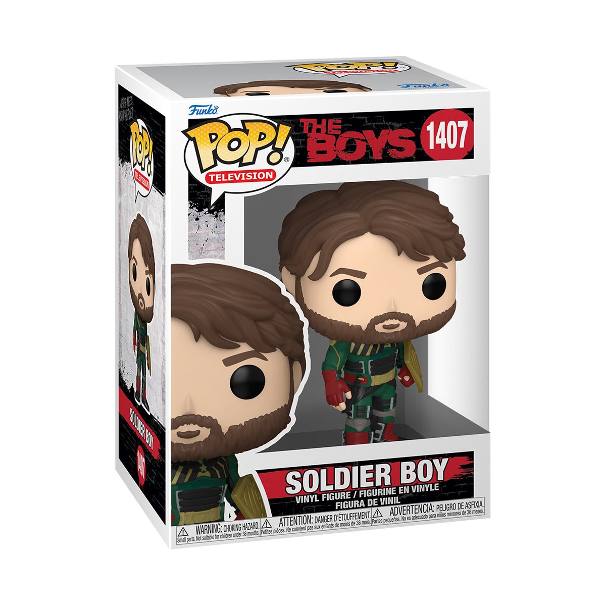 The Boys Soldier Boy Funko Pop! Vinyl Figure #1407 - Image 2