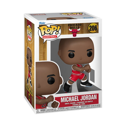 NBA Legends Bulls Michael Jordan 1989 Playoffs Funko Pop! Vinyl Figure #206 - Image 2