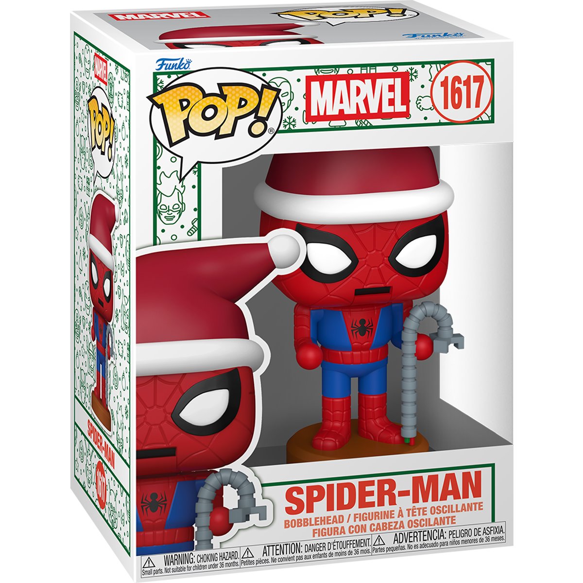 Marvel Spider-Man Holiday Nutcracker Funko Pop! Vinyl Figure #1617 - Image 2