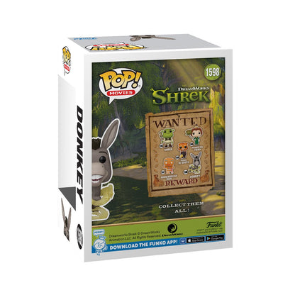 Shrek DreamWorks 30th Anniversary Donkey Glitter Funko Pop! Vinyl Figure #1598 - Image 2