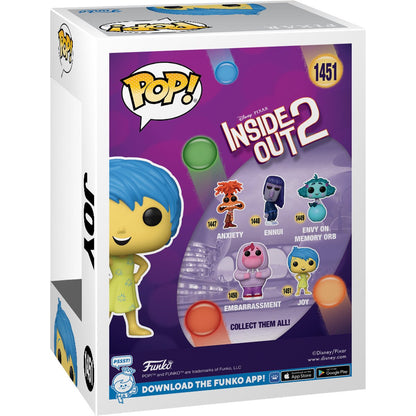 Inside Out 2 Joy Funko Pop! Vinyl Figure #1451 - Image 3