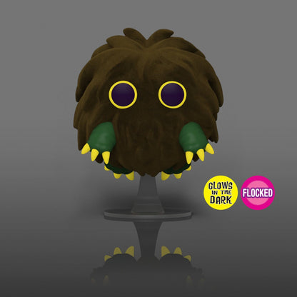 Yu-Gi-Oh! Kuriboh Flocked and Glow-in-the-Dark Funko Pop! Vinyl Figure #1455 - AAA Anime Exclusive - Image 3