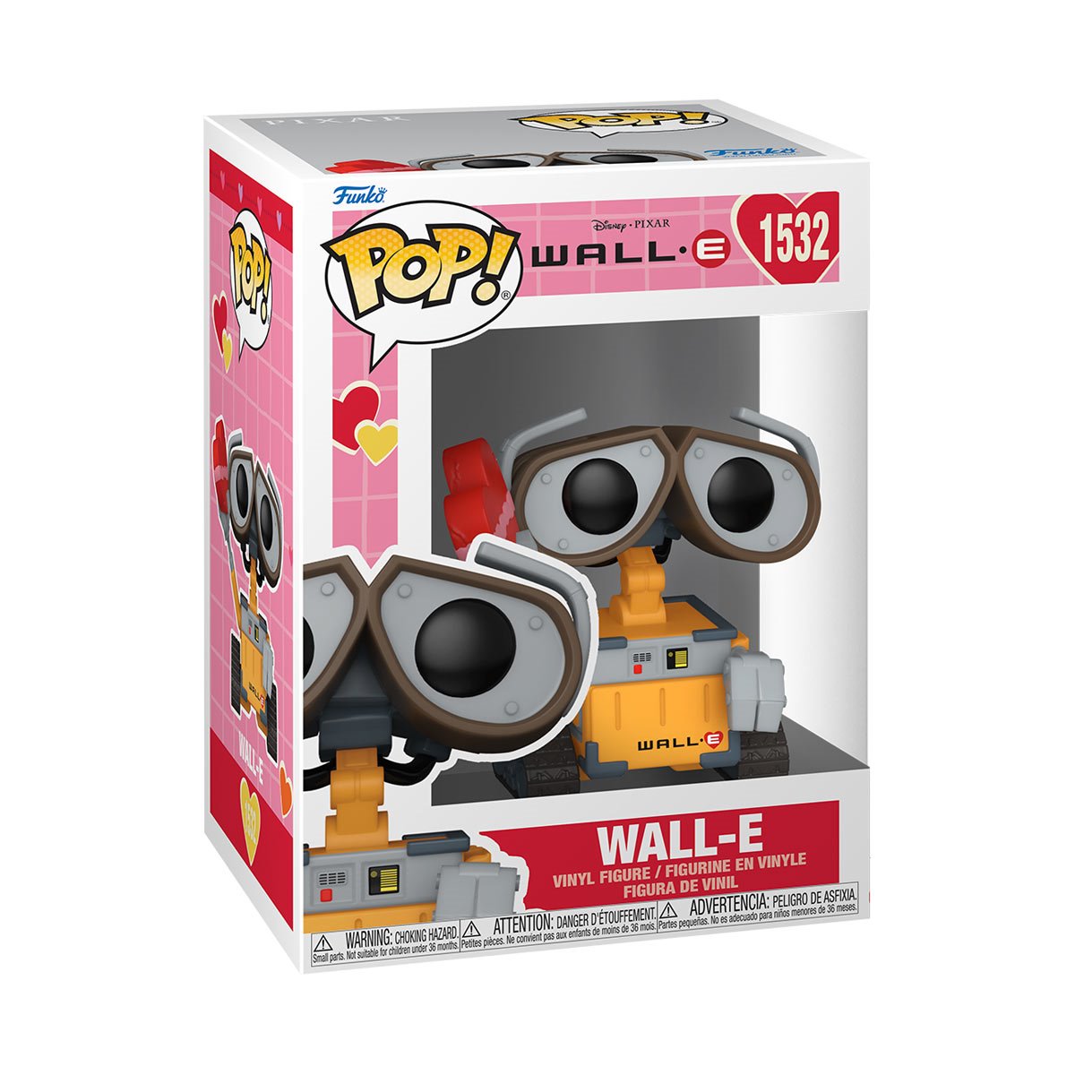 Wall-E Valentines Funko Pop! Vinyl Figure #1532 - Image 2