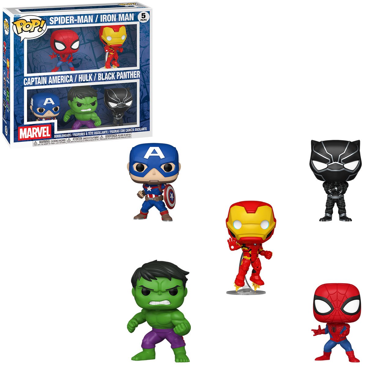 Marvel Funko Pop! Vinyl Figure 5-Pack