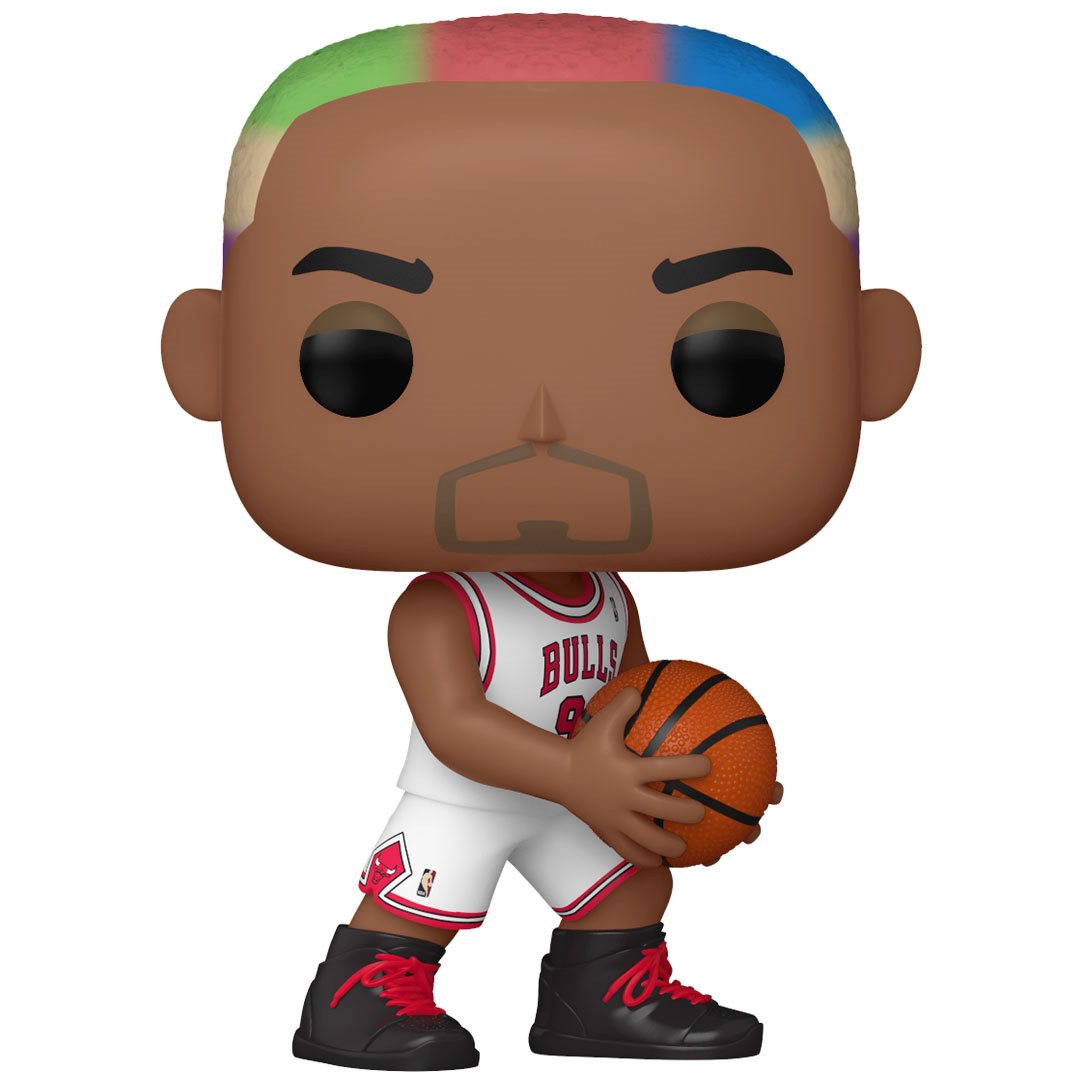 NBA: Legends Dennis Rodman (Bulls Home) Funko Pop! Vinyl Figure #103 - Image 2