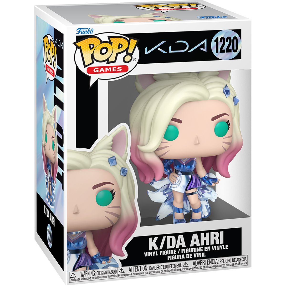 League of Legends K/DA Ahri Funko Pop! Vinyl Figure #1220 - Image 2