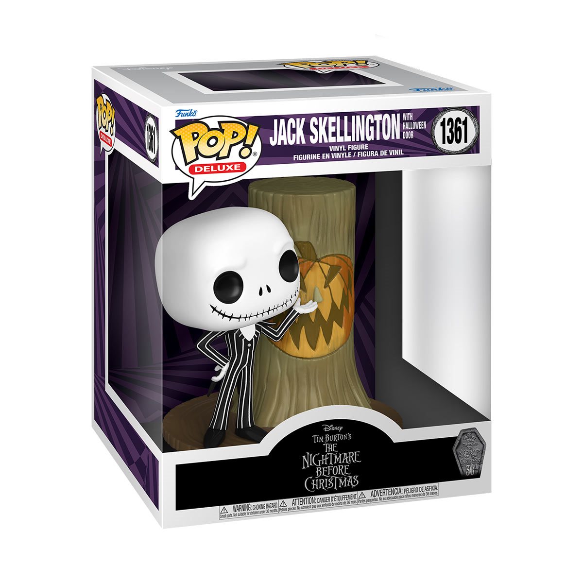 The Nightmare Before Christmas 30th Anniversary Jack with Halloween Door Deluxe Funko Pop! Vinyl Figure #1361 - Image 2
