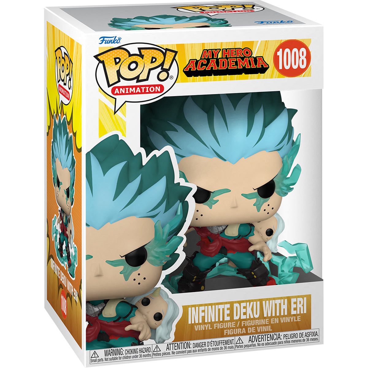 My Hero Academia Infinite Deku with Eri Funko Pop! Vinyl Figure #1008 - Image 2