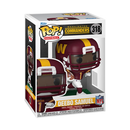 NFL Commanders Deebo Samuel Funko Pop! Vinyl Figure #318 - Image 2