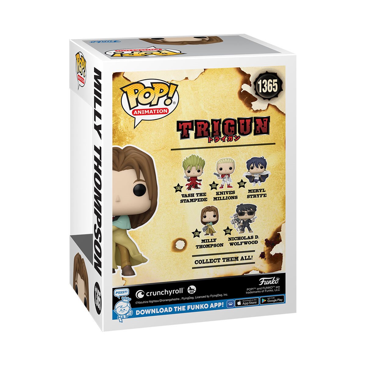 Trigun Milly Thompson Funko Pop! Vinyl Figure #1365 - Image 3