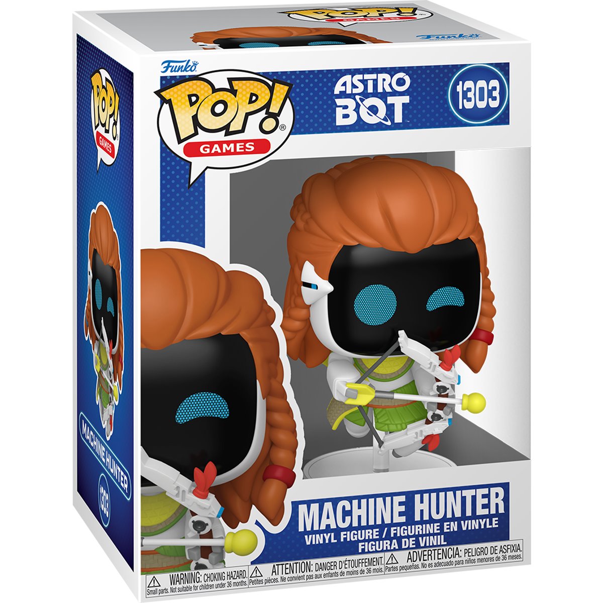 Astro Bot Machine Hunter Funko Pop! Vinyl Figure #1303 - Image 2