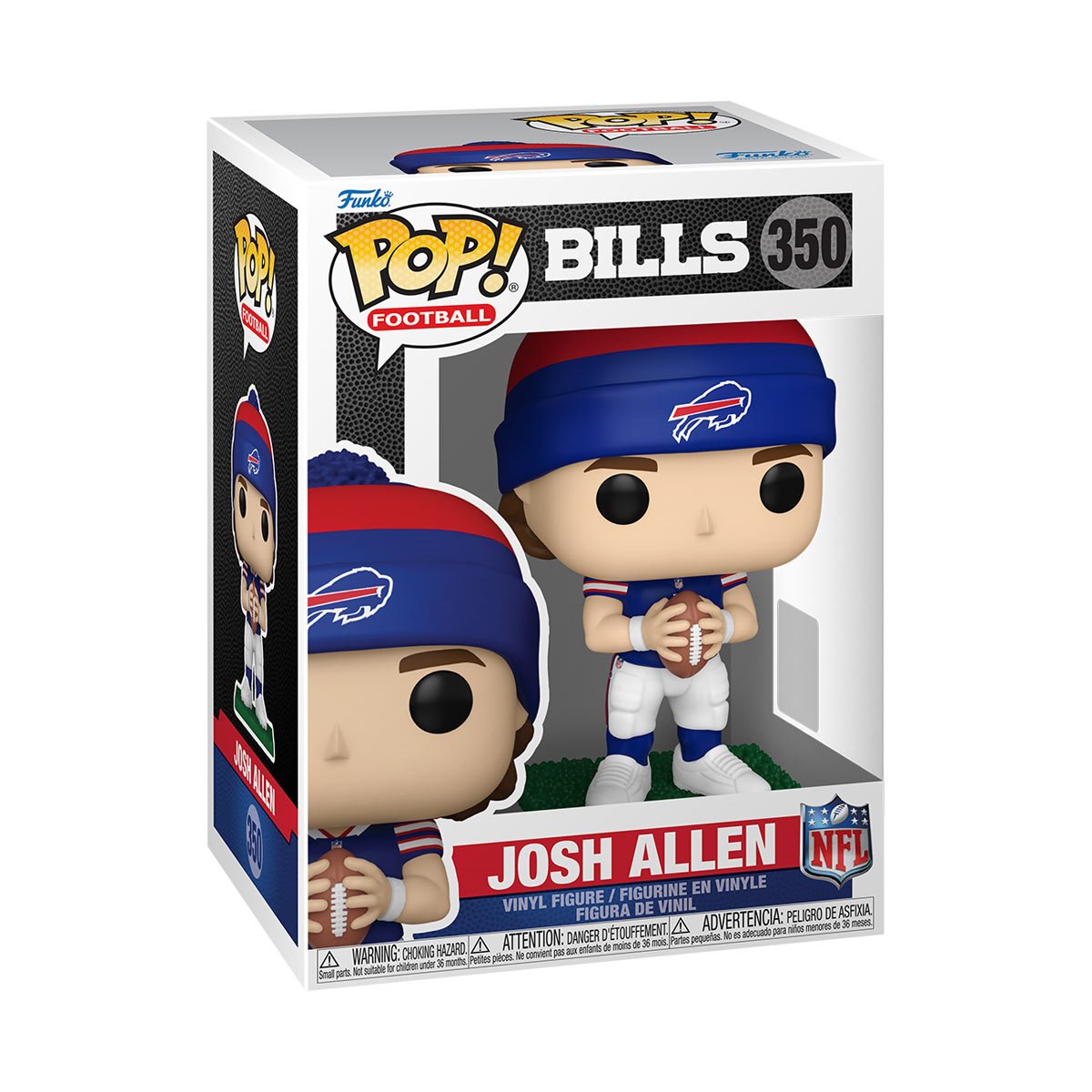 NFL Bills Josh Allen (Beanie) Funko Pop! Vinyl Figure - Image 3