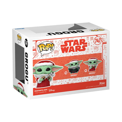 Star Wars: The Mandalorian Holiday Santa Grogu with Cookies Funko Pop! Vinyl Figure #747 - Image 2