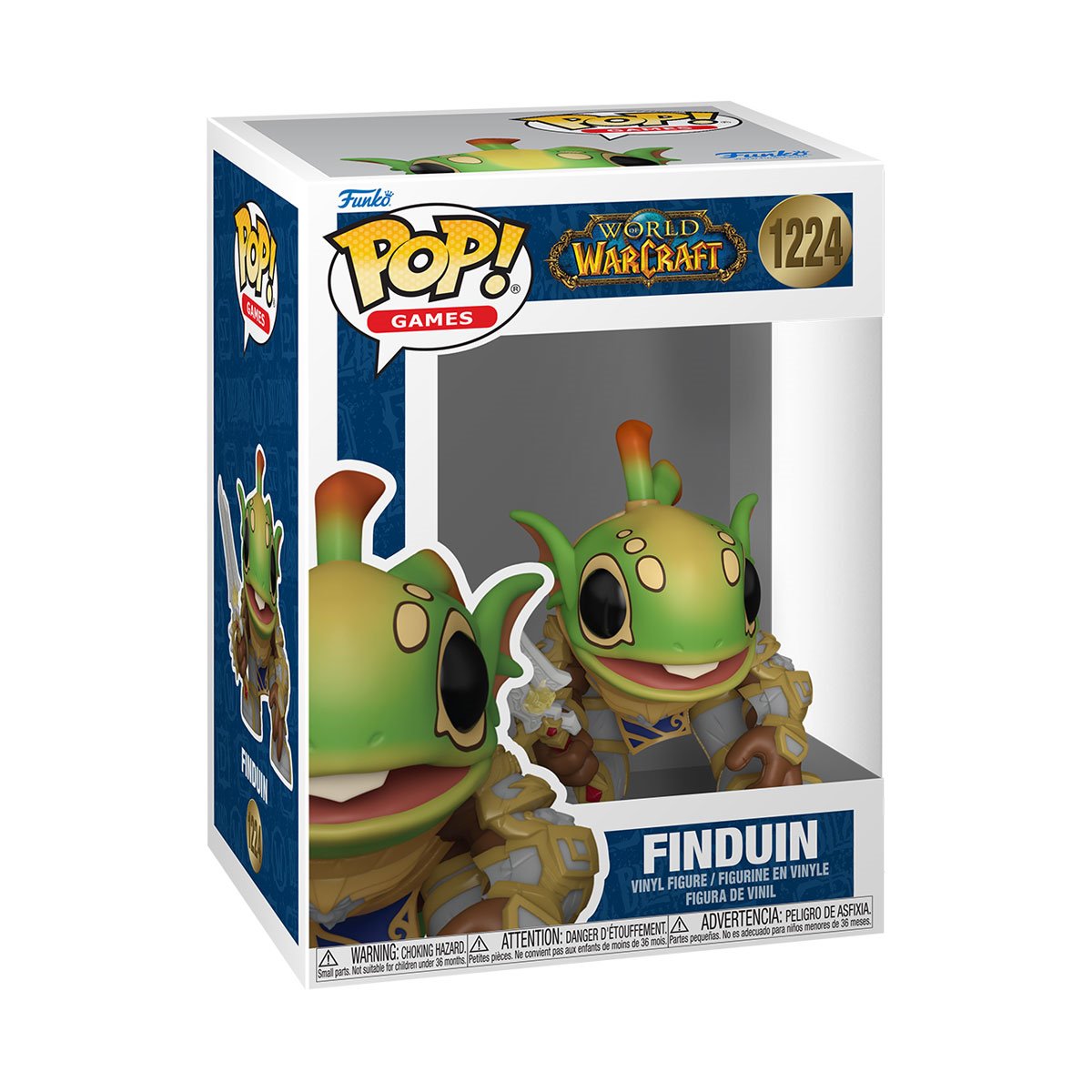 World of Warcraft Murloc Cosplay Finduin Funko Pop! Vinyl Figure #1224 - Image 2