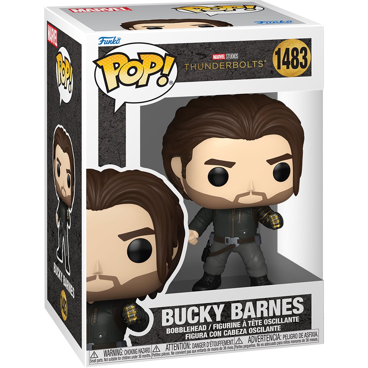 Thunderbolts Bucky Barnes Funko Pop! Vinyl Figure #1483 - Image 2