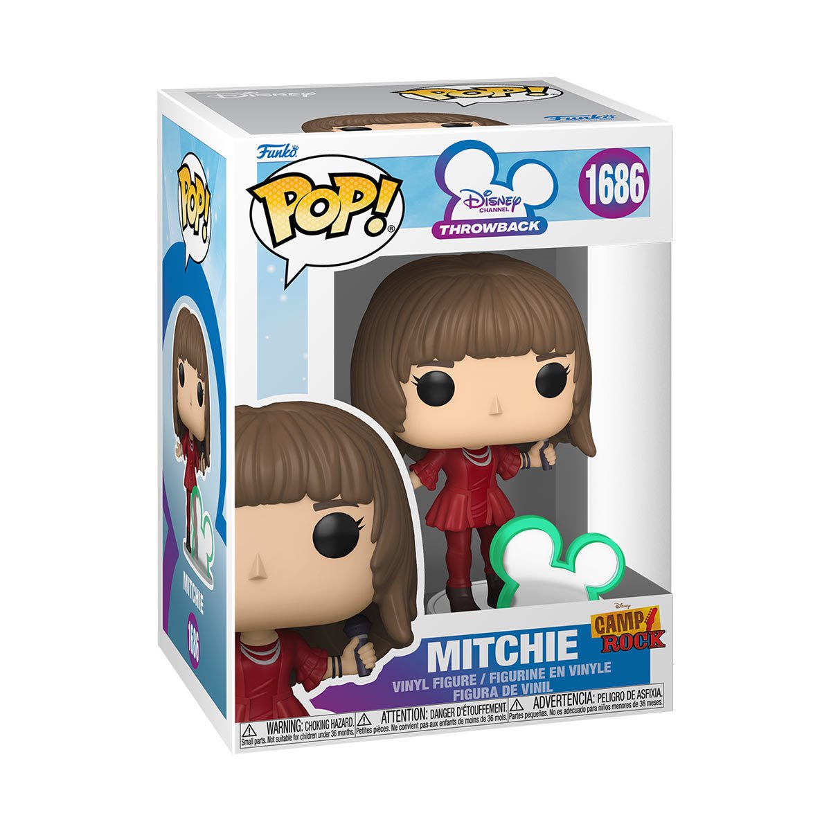 Camp Rock Mitchie with Disney Icon Funko Pop! Vinyl Figure #1686 - Image 2