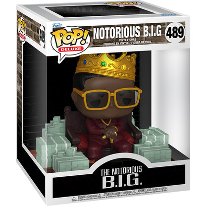 Notorious B.I.G Deluxe Funko Pop! Vinyl Figure #489 - Image 2