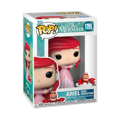 The Little Mermaid Ariel with Sebastian Funko Pop! Vinyl Figure and Buddy #1755 - Image 2