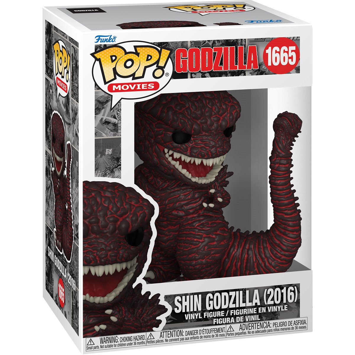 Godzilla 70th Anniversary Shin Godzilla (2016) Funko Pop! Vinyl Figure #1665 - Image 3