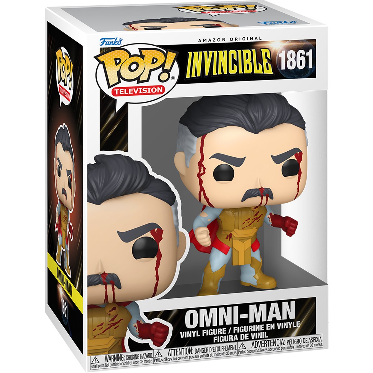 Invincible Omni-Man Bloody Funko Pop! Vinyl Figure #1861 - Image 2