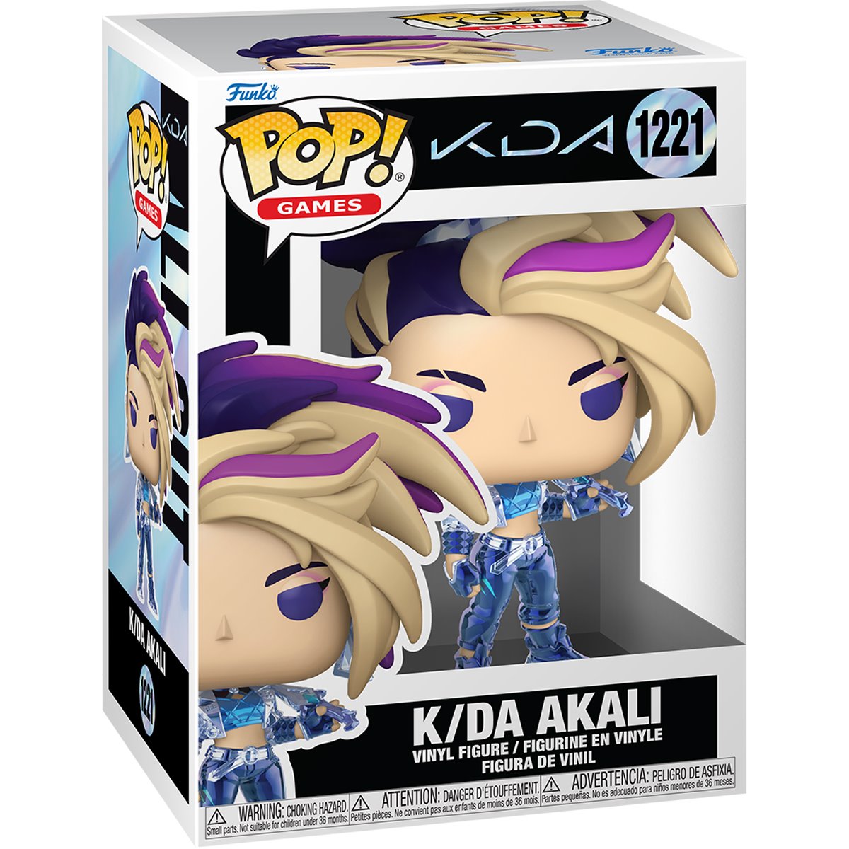 League of Legends K/DA Akali Funko Pop! Vinyl Figure #1221 - Image 2